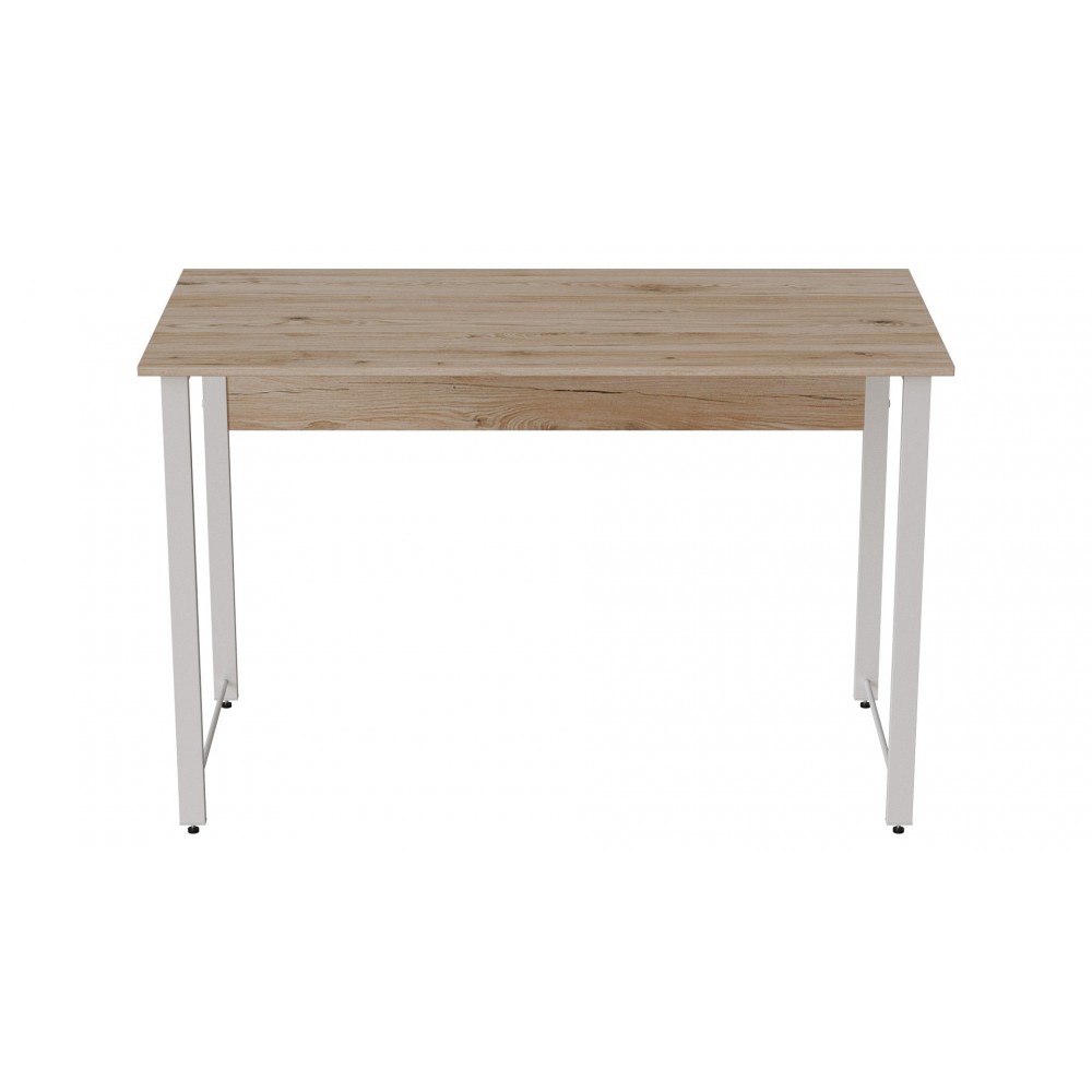 Компьютерный стол Ferrum-decor Курт 75x140x60 белый ДСП Дуб Сан-Марино 16мм (FRD-102219)