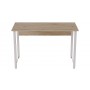 Компьютерный стол Ferrum-decor Курт 75x120x70 белый ДСП Дуб Сан-Марино 16мм (FRD-102239)