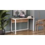 Компьютерный стол Ferrum-decor Курт 75x140x70 белый ДСП Дуб Сан-Марино 16мм (FRD-102249)