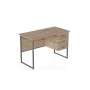 Компьютерный стол Ferrum-decor Гарри 75x120x60 серый ДСП Дуб Сан-Марино 16мм (FRD-101454)
