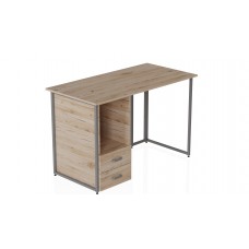 Комп'ютерний стіл Ferrum-decor Отто 75x140x70 сірий ДСП Дуб Сан-Марино 32мм (FRD-101529)