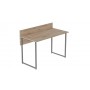 Компьютерный стол Ferrum-decor Скай 75x100x60 серый ДСП Дуб Сан-Марино 32мм (FRD-101539)