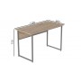 Компьютерный стол Ferrum-decor Коди 75x120x60 серый ДСП Дуб Сан-Марино 32мм (FRD-101669)