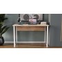 Компьютерный стол Ferrum-decor Курт 75x120x70 белый ДСП Дуб Сан-Марино 16мм (FRD-102239)