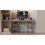 Письменный стол Ferrum-decor Тим 75x120x60 серый ДСП Дуб Сонома 16мм (FRD-102459)
