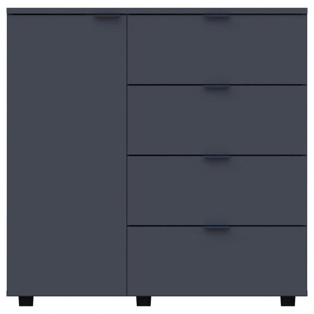 Комод в гостиную Doros Гелар GС1 100х40х81,2 см Графит (DRS-011288)
