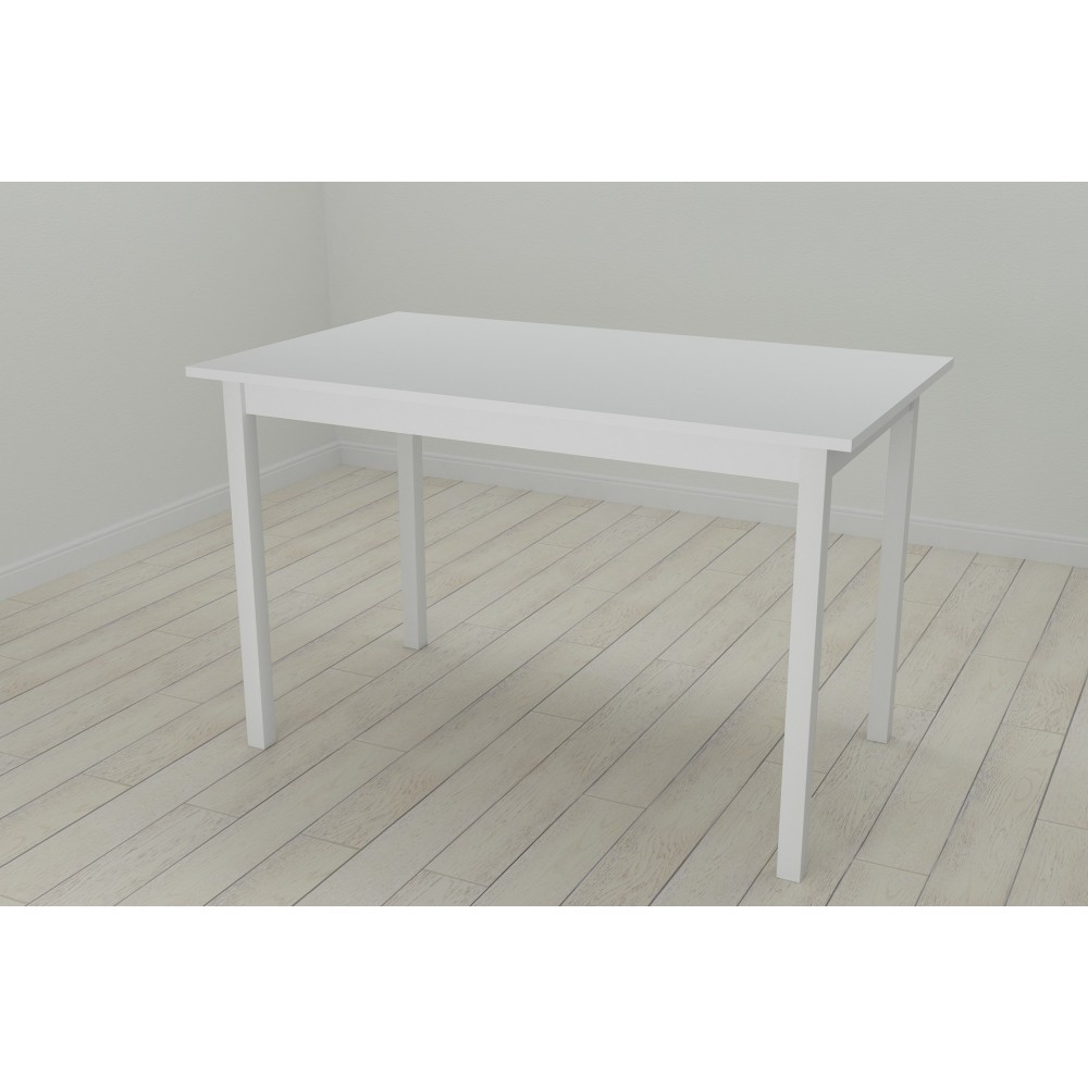 Стол кухонный Ferrum-decor Марио 75x120x80 Белый ДСП Белое 16мм (FRD-106199)