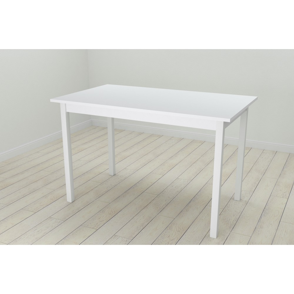 Стол кухонный Ferrum-decor Марио 75x120x80 Белый ДСП Белое 16мм (FRD-106199)