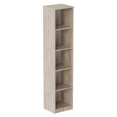 Пенал Анжело Ferrum-decor на 5 полиць 1900x400x380 ДСП Дуб Сан-Марино 16 мм (FRD-104900)