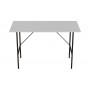 Стол письменный Line Тайм Ferrum-decor 750x1000x600 Черный металл ДСП Белое 16 мм (FRD-104871)
