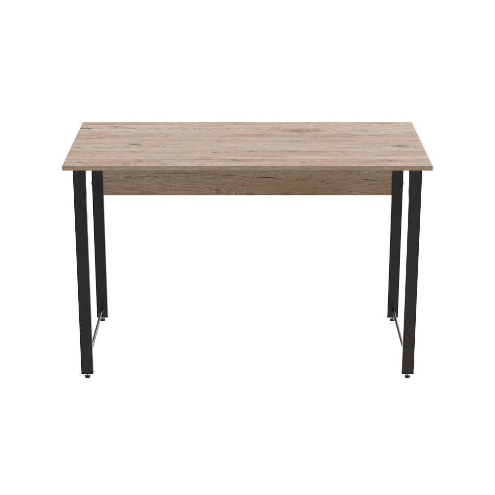 Компьютерный стол Ferrum-decor Курт 75x100x70 черный ДСП Дуб Сан-Марино 32мм (FRD-103933)