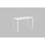 Письменный стол Ferrum-decor Драйв 750x1400x600 Белый металл ДСП Белое 16 мм (FRD-103143)