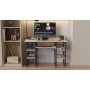Компьютерный стол Ferrum-decor Тим 75x120x60 черный ДСП Дуб Сан-Марино 16мм (FRD-103953)