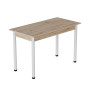 Стол кухонный Ferrum-decor Бенита 75x120x70 Белый ДСП Сан-Марино 16мм (FRD-105644)