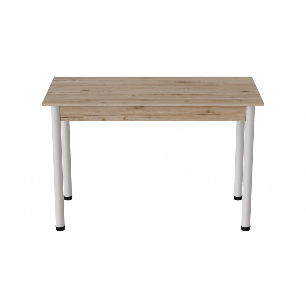 Стол кухонный Ferrum-decor Бенита 75x120x70 Белый ДСП Сан-Марино 16мм (FRD-105644)
