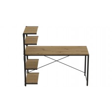 Компьютерный стол Ferrum-decor Джек 75x120x60 Черный ДСП Артизан (FRD-104384)