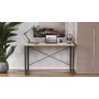 Письменный стол Ferrum-decor Серии Конект 75x120x600 черный ДСП Дуб Сонома 16мм (FRD-104204)