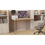 Компьютерный стол Ferrum-decor Ханна 75x120x60 серый ДСП Дуб Артизан 16мм (FRD-106215)