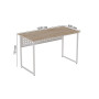Компьютерный стол Ferrum-decor Майк 75x100x60 белый ДСП Дуб Сан-Марино 16мм (FRD-101300)