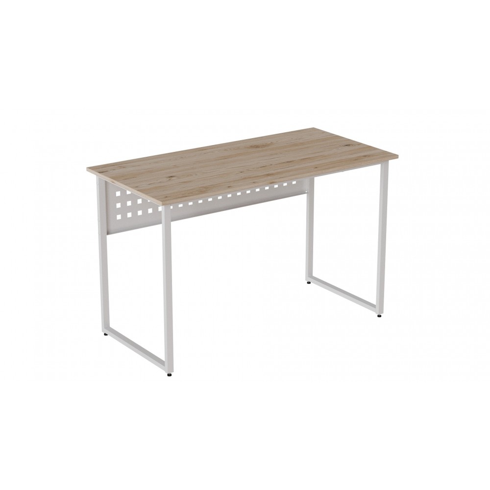 Компьютерный стол Ferrum-decor Майк 75x120x70 белый ДСП Дуб Сан-Марино 16мм (FRD-101340)