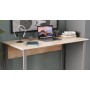 Компьютерный стол Ferrum-decor Курт 75x140x60 серый ДСП Дуб Сан-Марино 16мм (FRD-101850)
