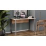Компьютерный стол Ferrum-decor Курт 75x140x60 серый ДСП Дуб Сан-Марино 16мм (FRD-101850)