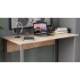 Компьютерный стол Ferrum-decor Курт 75x120x60 серый ДСП Дуб Сан-Марино 16мм (FRD-101840)