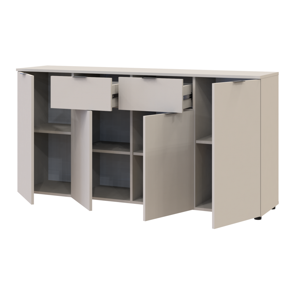 Комод в гостиную Doros Рон 7 160х38х81 см Кашемир (DRS-011458)