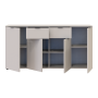 Комод в гостиную Doros Рон 7 160х38х81 см Кашемир (DRS-011458)