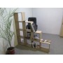 Стеллаж М-ЗОН Джеко 1420 Антрацит (MZN-031006)