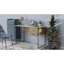 Письменный стол Ferrum-decor Дакота 75x120x60 серый ДСП Дуб Сонома 16мм (FRD-102311)