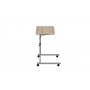Стол приставной Ferrum-decor Амиго 62x60x40 металл Серый ДСП Дуб Сан-Марино 16мм (FRD-102541)