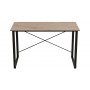 Компьютерный стол Ferrum-decor Дейв 75x140x60 черный ДСП Дуб Сан-Марино 32мм (FRD-101991)