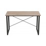 Компьютерный стол Ferrum-decor Дейв 75x140x70 черный ДСП Дуб Сан-Марино 32мм (FRD-102021)