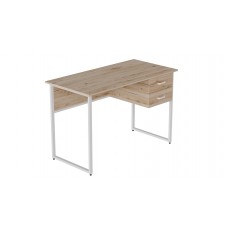 Компьютерный стол Ferrum-decor Дакота 75x120x60 белый ДСП Дуб Сан-Марино 16мм (FRD-102091)