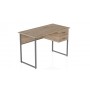 Компьютерный стол Ferrum-decor Дакота 75x140x70 серый ДСП Дуб Сан-Марино 16мм (FRD-102351)