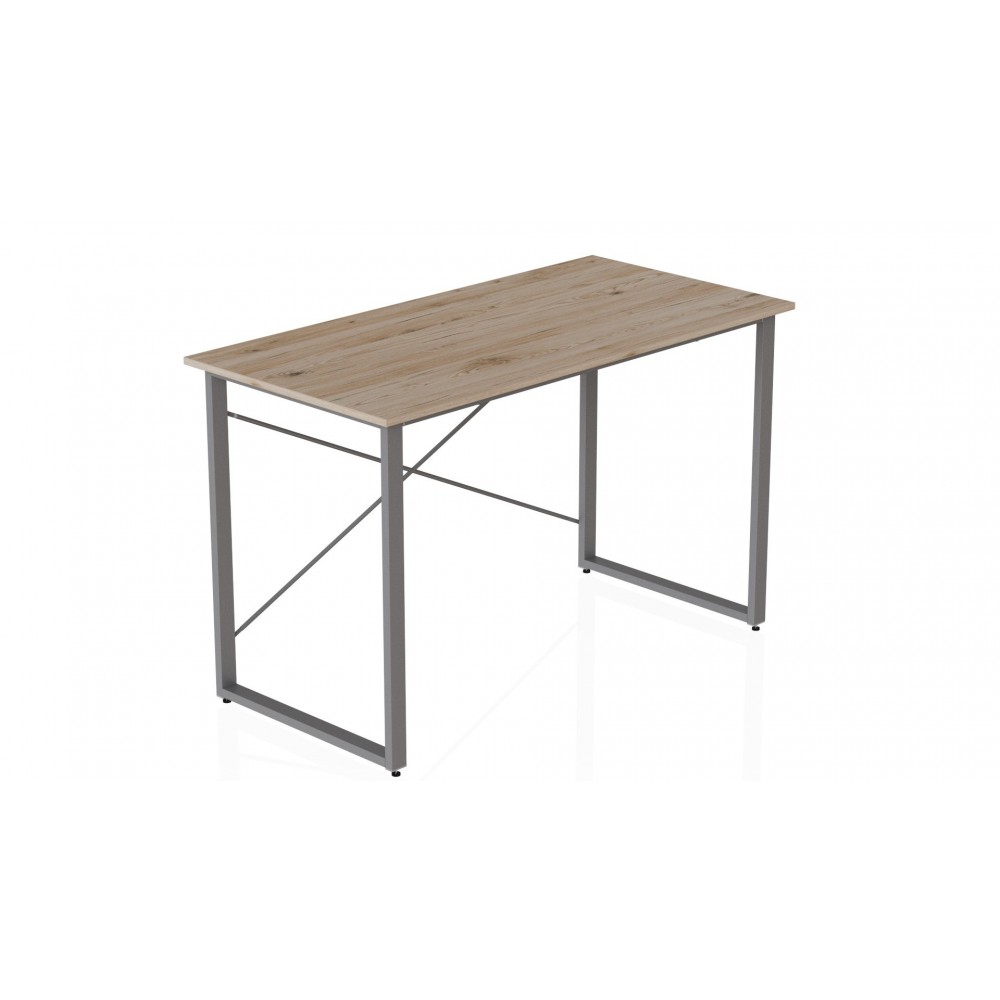 Компьютерный стол Ferrum-decor Дейв 75x100x60 серый ДСП Дуб Сан-Марино 16мм (FRD-102361)