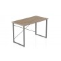 Компьютерный стол Ferrum-decor Дейв 75x140x60 серый ДСП Дуб Сан-Марино 16мм (FRD-102381)