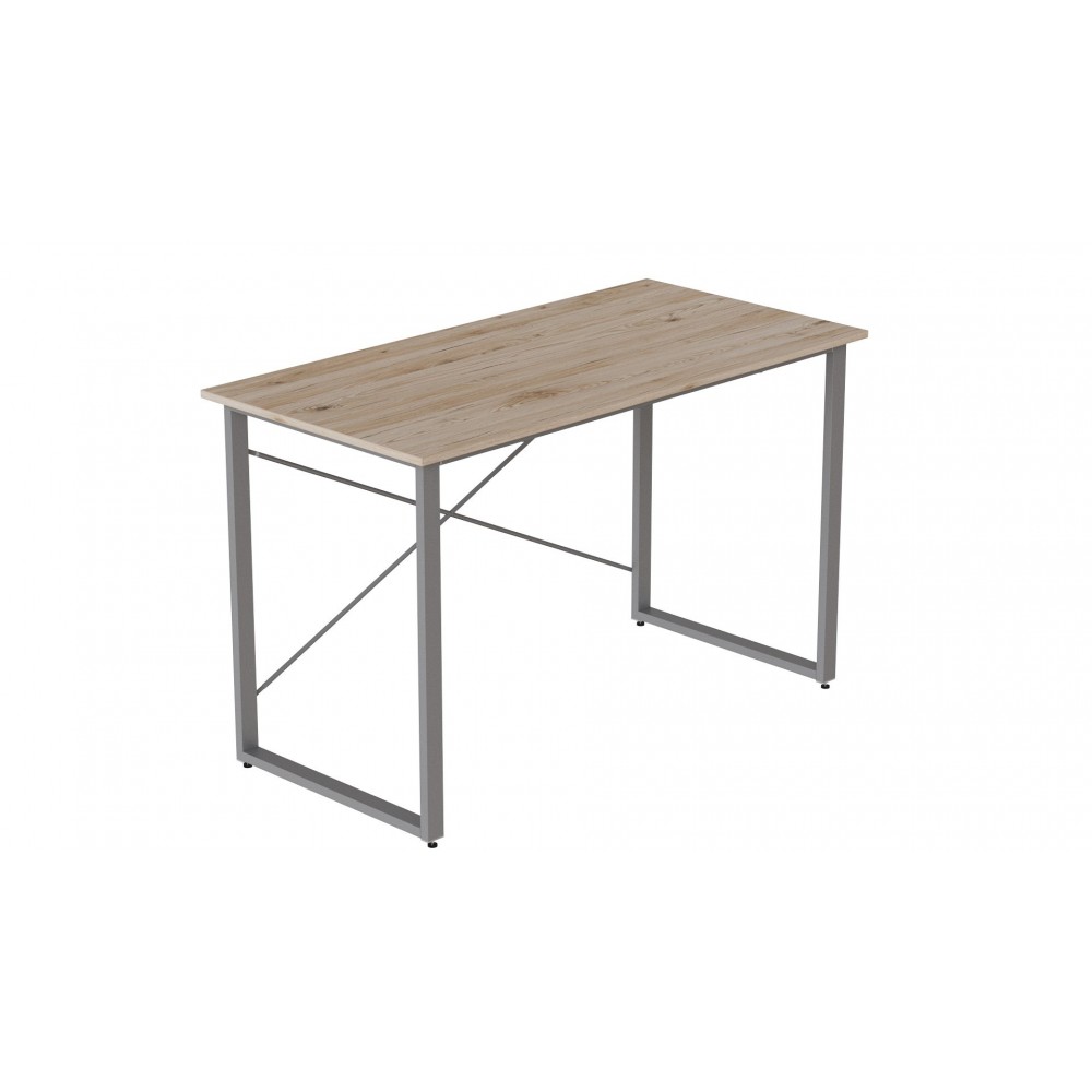 Компьютерный стол Ferrum-decor Дейв 75x140x70 серый ДСП Дуб Сан-Марино 16мм (FRD-102411)