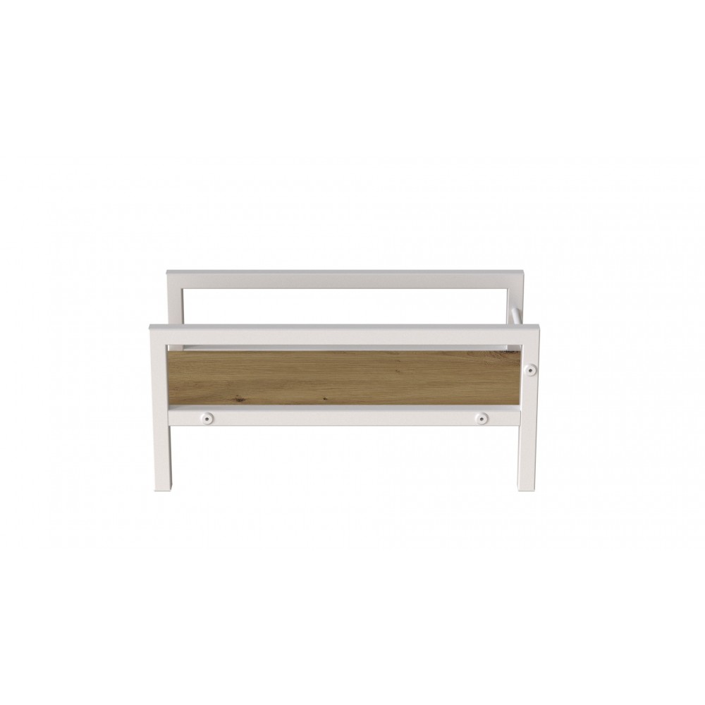 Подставка для системного блока Ferrum-decor Ники 21x24x45 Белый ДСП Дуб Артизан 16мм (FRD-105297)