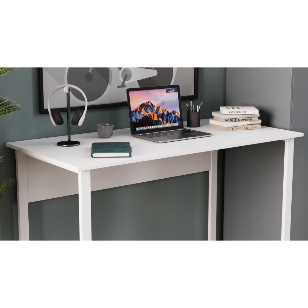 Письменный стол Ferrum-decor Раян 75x140x70 белый ДСП Белое 16мм (FRD-101171)
