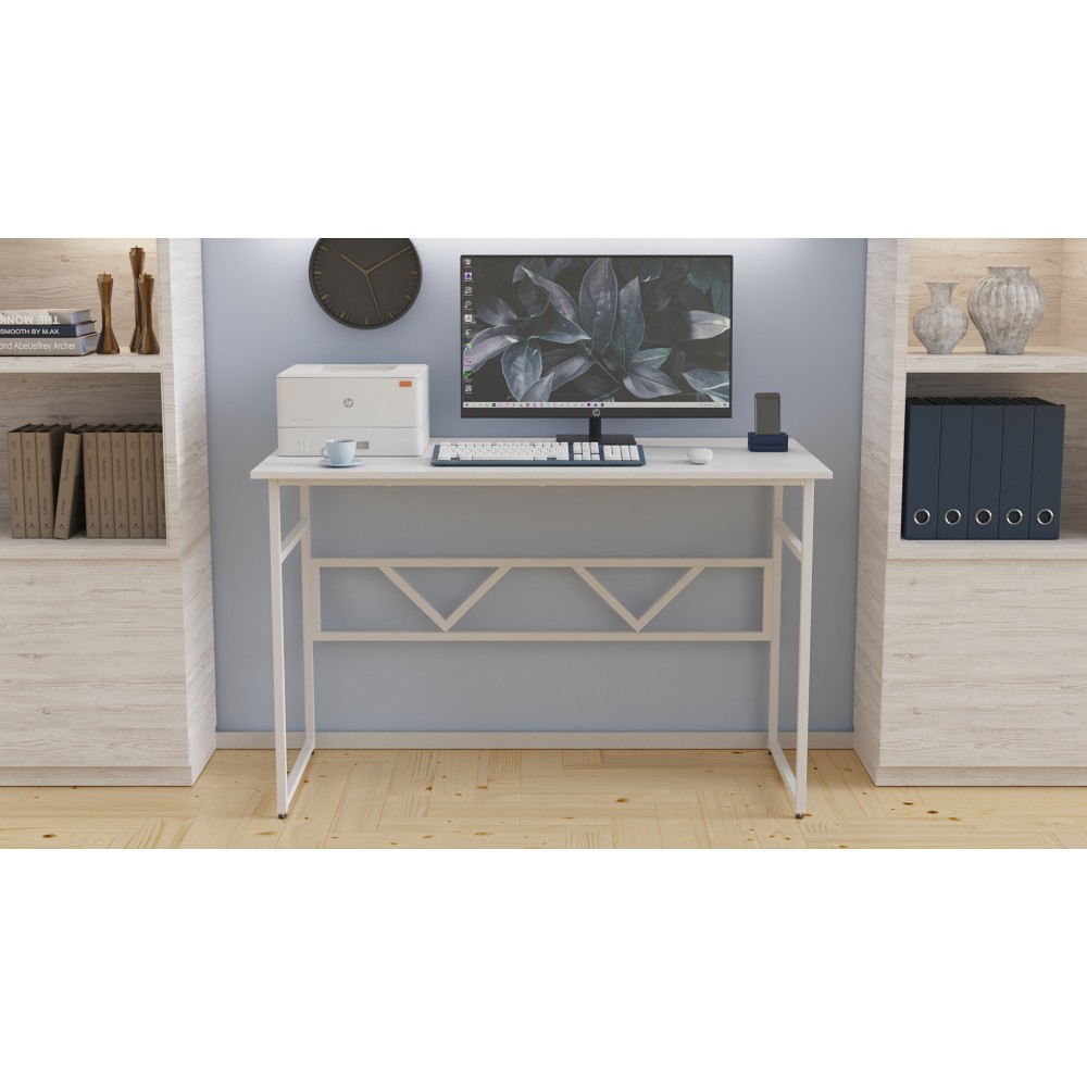 Письменный стол Ferrum-decor Раян 75x100x60 белый ДСП Белое 16мм (FRD-101121)
