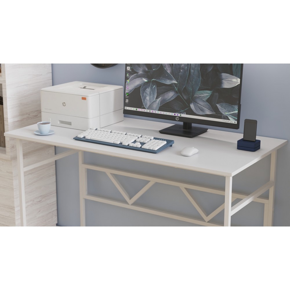 Письменный стол Ferrum-decor Раян 75x100x60 белый ДСП Белое 16мм (FRD-101121)