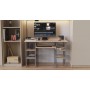 Компьютерный стол Ferrum-decor Тим 75x140x60 серый ДСП Дуб Сан-Марино 16мм (FRD-102471)