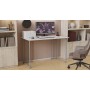 Письменный стол Ferrum-decor Ханна 75x140x70 серый ДСП Белое 16мм (FRD-101441)