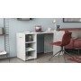 Стол-тумба трансформер Смарт 1/2 Ferrum-decor 750x1450x600 ДСП Бетон 16 мм (FRD-105080)
