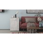 Стол-тумба трансформер Смарт 1/2 Ferrum-decor 750x1450x600 ДСП Бетон 16 мм (FRD-105080)