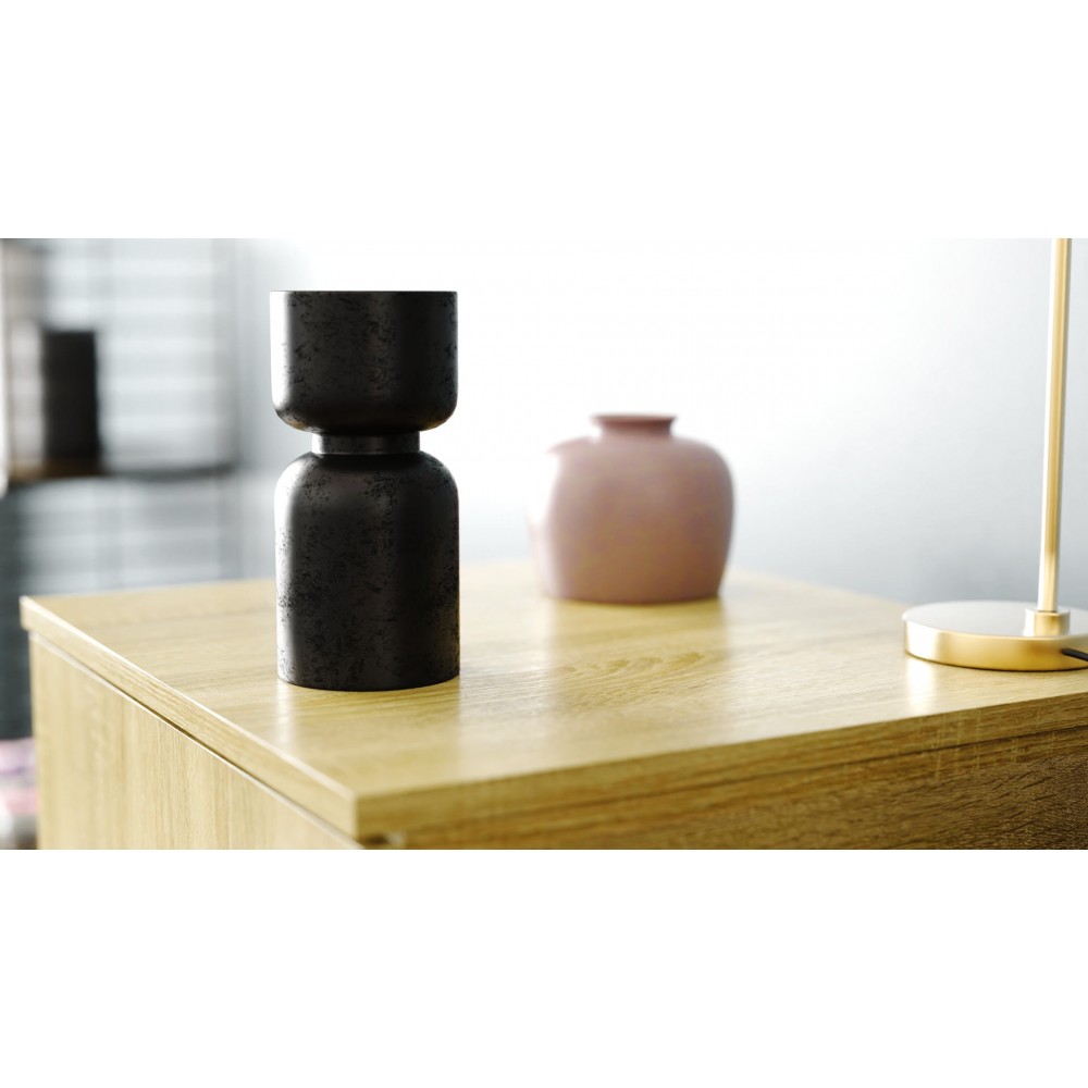 Стол-тумба трансформер Смарт 1/1 Ferrum-decor 750x1450x500 ДСП Дуб Сонома 16 мм (FRD-105070)