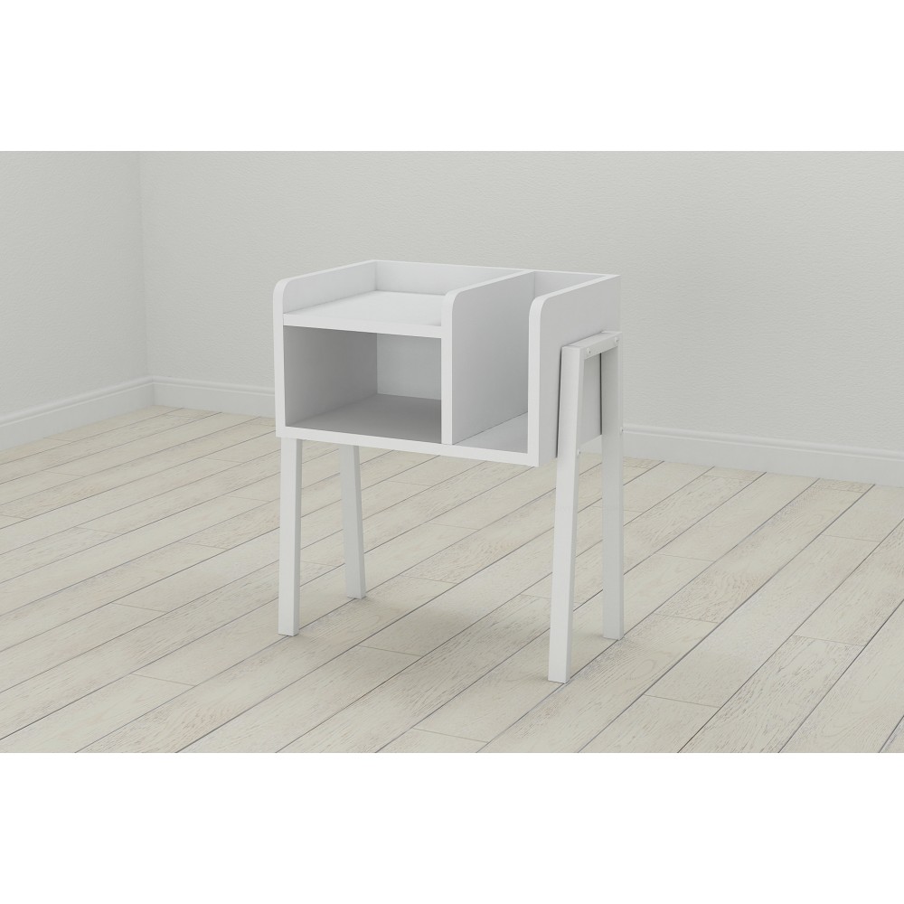 Тумба модульна Ferrum-decor Амелі 540x450x320 метал Білий ДСП Біле 16 мм (FRD-103011)