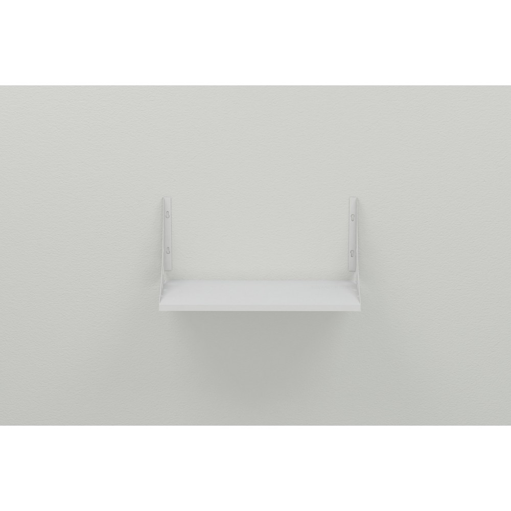 Полка настенная Ferrum-decor Ханди 2 240x500x240 металл Белый ДСП Белое 16 мм (FRD-102561)